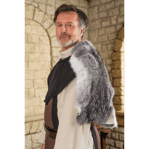 Chinchilla Rabbit Fur Stole