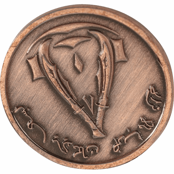 Set of 10 Copper Orient Coins