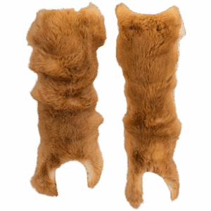 Rabbit Fur Leg Wraps