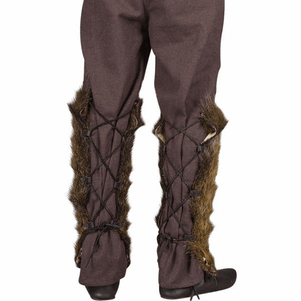 Nutria Fur Leg Wraps
