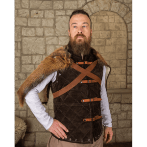 Leif Nutria Fur Mantle