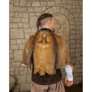 Leif Nutria Fur Mantle