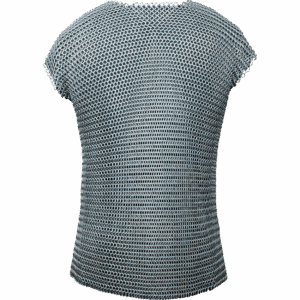 Richard Sleeveless Steel Chainmail Shirt