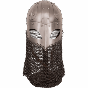 Ulfrik Steel Viking Helmet with Aventail