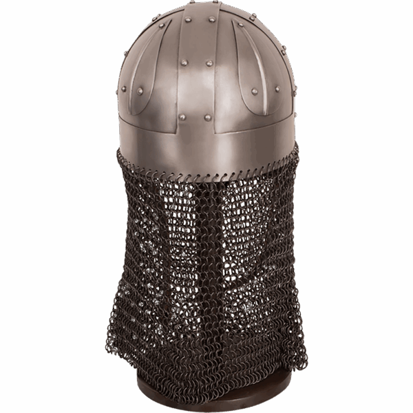 Ulfrik Steel Viking Helmet with Aventail
