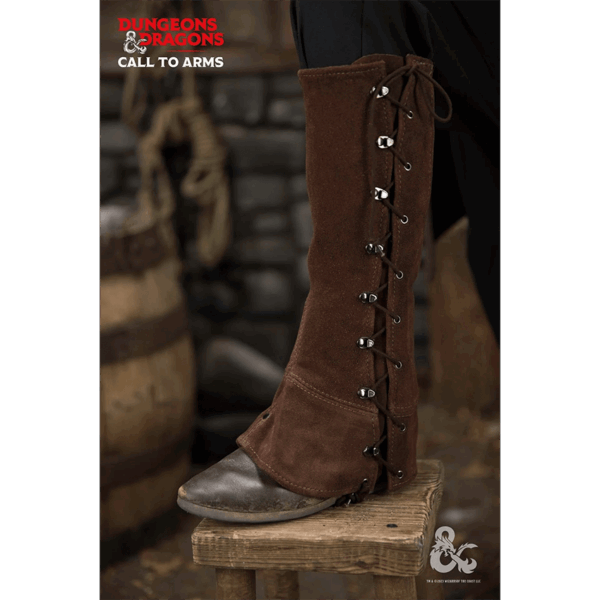 Dungeons & Dragons Leather Gaiters Type 2