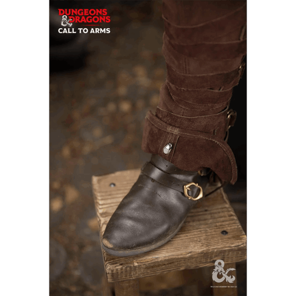 Dungeons & Dragons Leather Gaiters Type 3