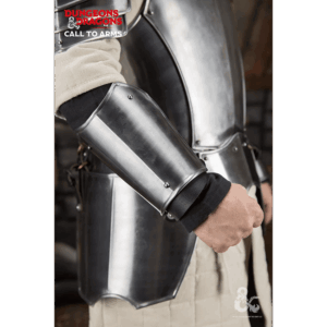 Dungeons & Dragons Steel Bracers - Polished