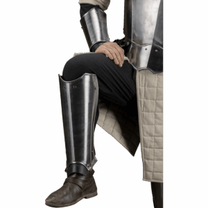 Dungeons & Dragons Steel Greaves - Polished