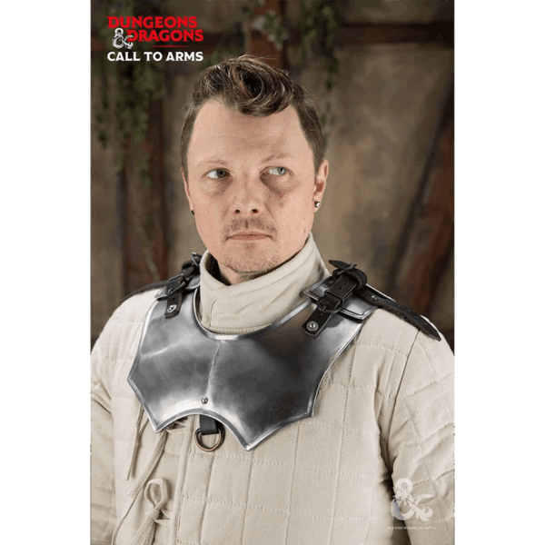 Dungeons & Dragons Steel Gorget - Polished