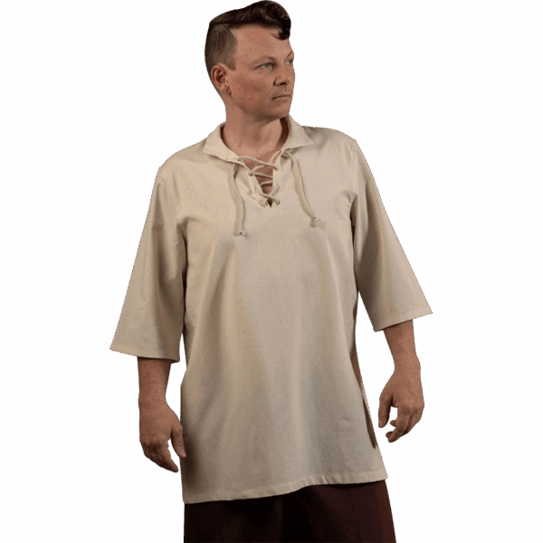 Aton Lace-Up Shirt