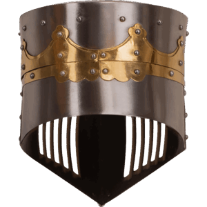 Gregory Crusader Steel Helmet