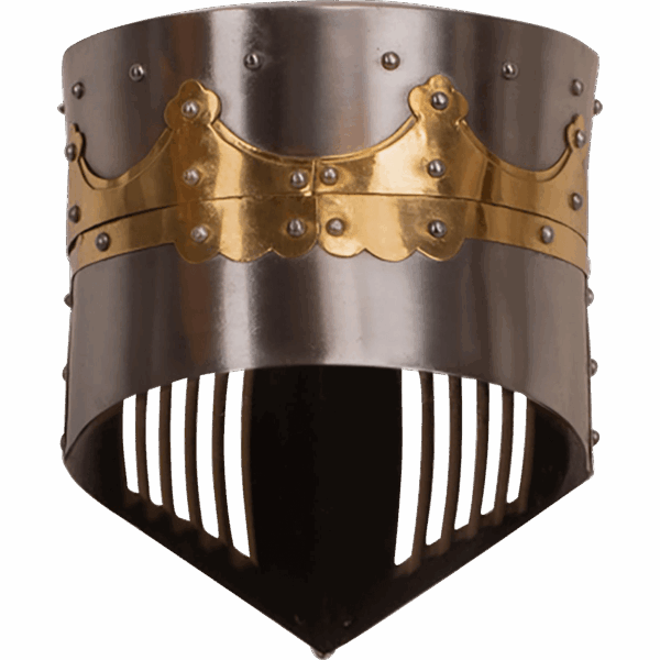 Gregory Crusader Steel Helmet