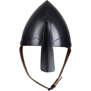 Harding Black Steel Norman Helmet