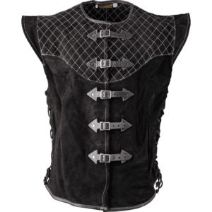 Ristridin Suede Vest