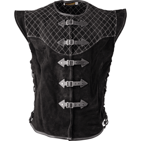 Ristridin Suede Vest