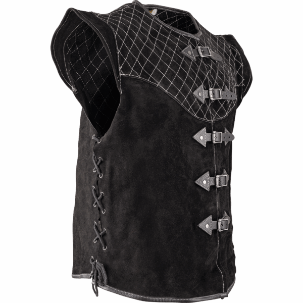 Ristridin Suede Vest