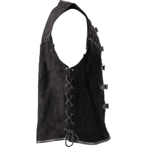 Ristridin Suede Vest