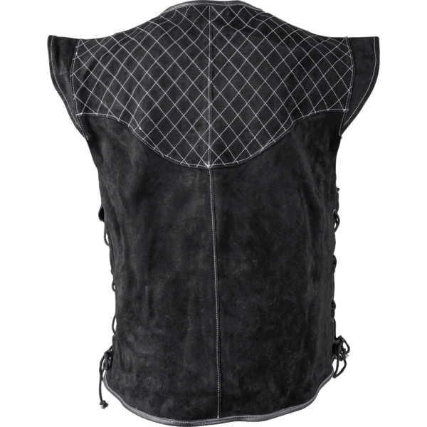 Ristridin Suede Vest