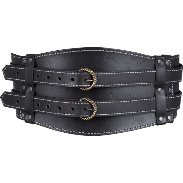 Jendrik Leather Double Belt