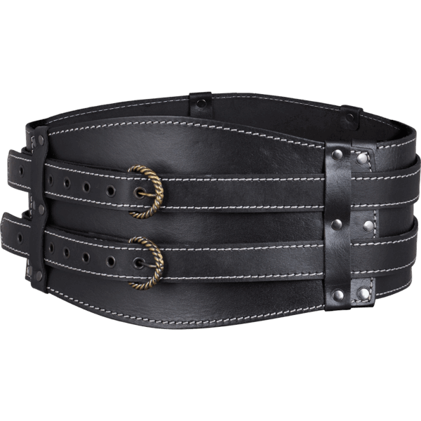 Jendrik Leather Double Belt