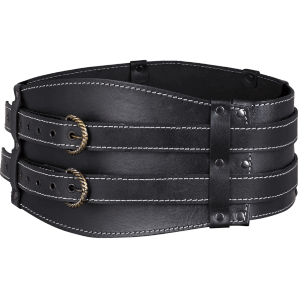 Jendrik Leather Double Belt