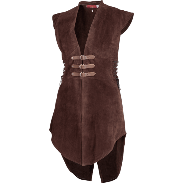 Cyra Womens Suede Vest