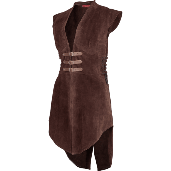 Cyra Womens Suede Vest