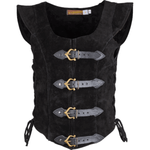 Veloria Womens Suede Vest