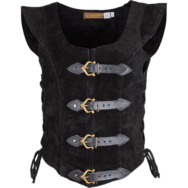 Veloria Womens Suede Vest