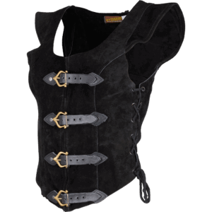 Veloria Womens Suede Vest