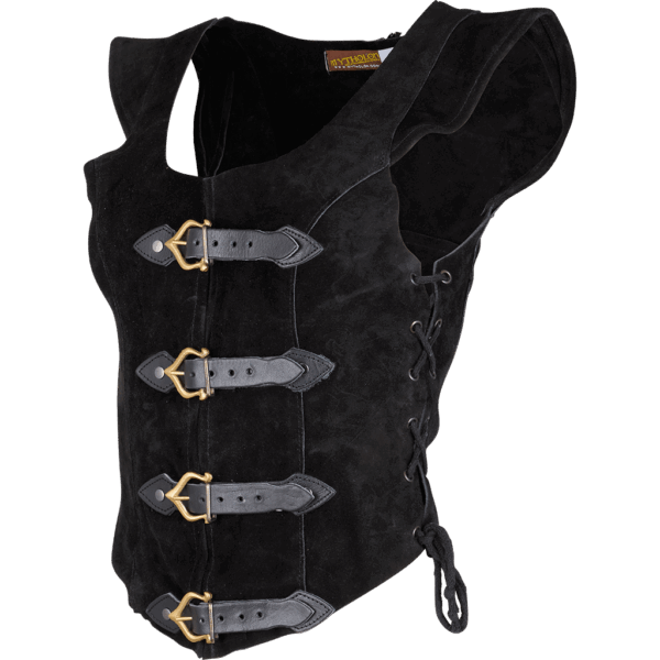 Veloria Womens Suede Vest