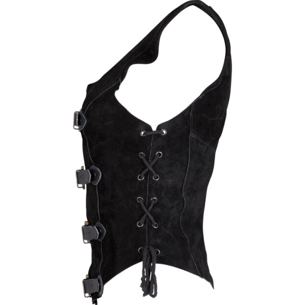 Veloria Womens Suede Vest
