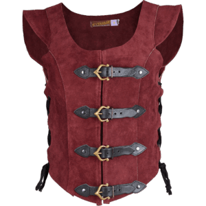 Veloria Womens Suede Vest