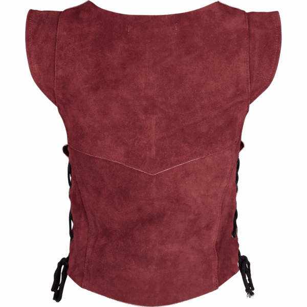 Veloria Womens Suede Vest