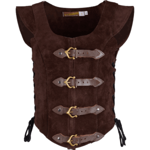 Veloria Womens Suede Vest