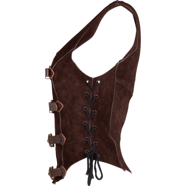 Veloria Womens Suede Vest