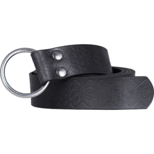 Embossed Egon Ring Belt