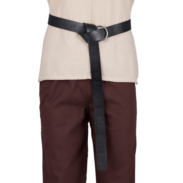 Embossed Egon Ring Belt - Image 3