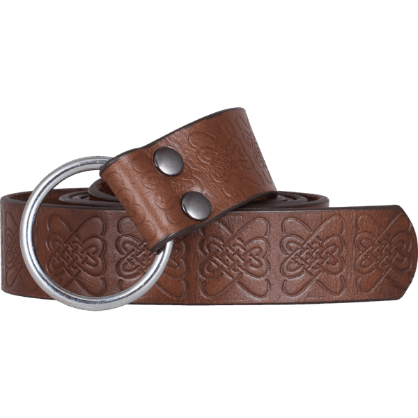 Embossed Egon Ring Belt - Image 4