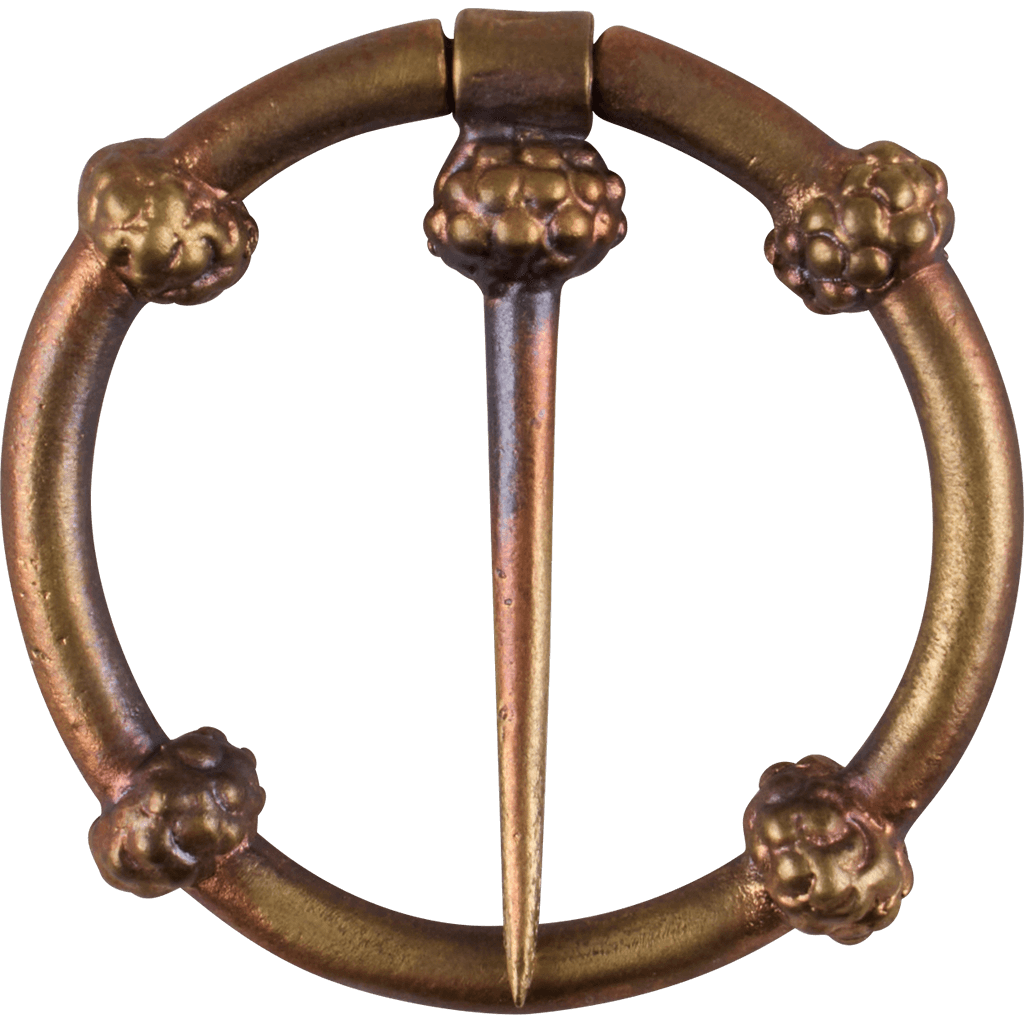 Flower Ring Cloak Pin