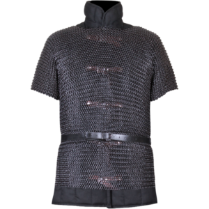 Arthur Blackened Chainmail Hauberk
