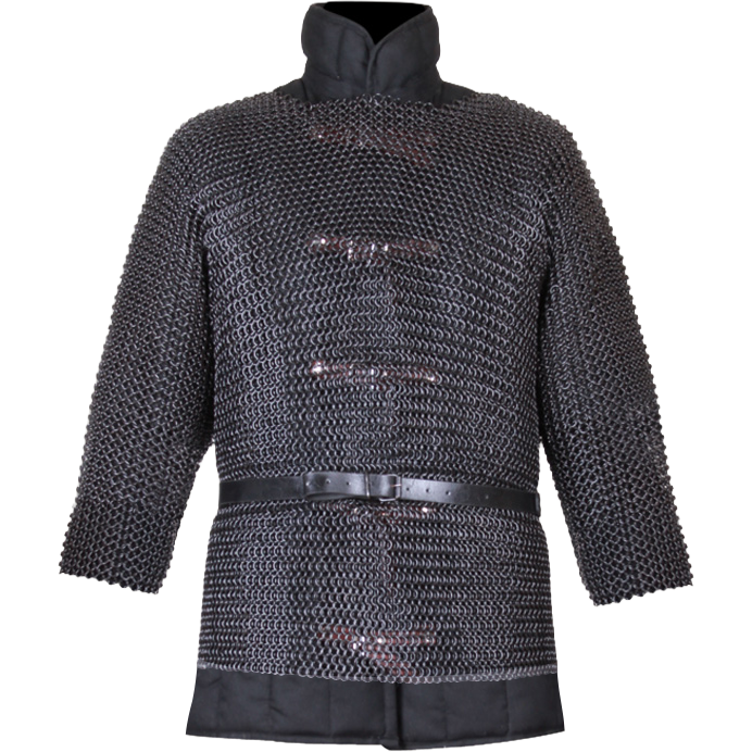 Ragnar Blackened Chainmail Hauberk